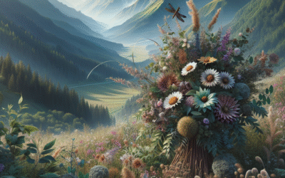 De Wilde Poëzie van Bloemen: Alex Crowder’s Natuurlijke Meesterwerken