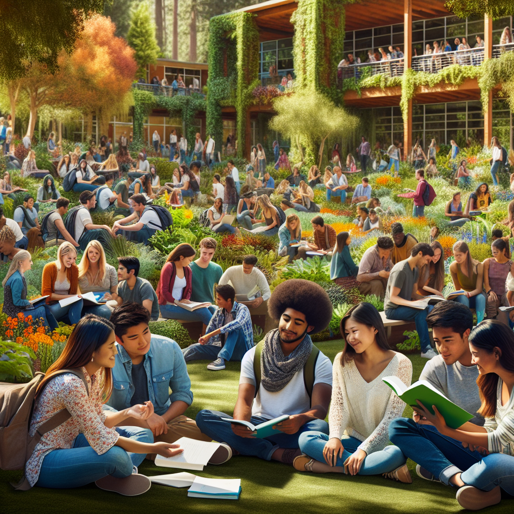 Groene Campussen: De Toekomst van Studentengroei en Duurzaam Leven