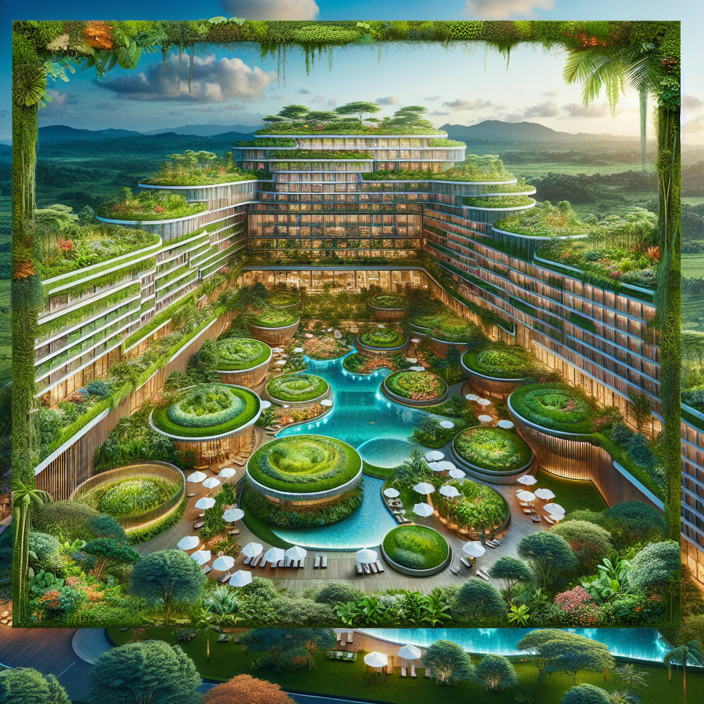 Paradijselijke Luxe: De Groene Magie van Het Vijfsterrenhotel