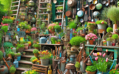 Betover je Tuin met Hergebruikte Schatten: Creatieve Tips en Inspiratie