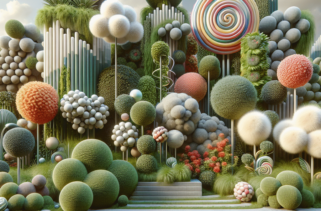 Creëer een Speelse Tuin: Ontdek de Magie van Blobbery met Bollen, Wolken en Lolly's