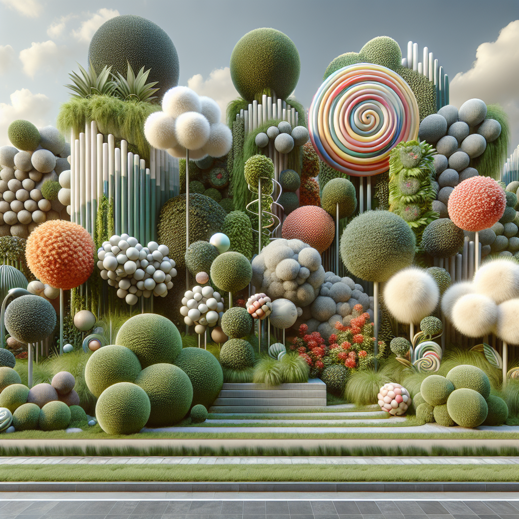 Creëer een Speelse Tuin: Ontdek de Magie van Blobbery met Bollen, Wolken en Lolly's