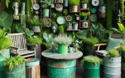 Creëer je Eigen Duurzame Tuinparadijs met Gerecyclede Materialen