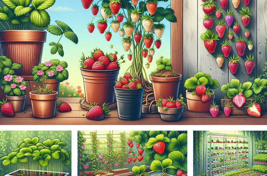 De Ultieme Gids voor Het Kweken van Heerlijke Aardbeien: Van Pot tot Hydrocultuur