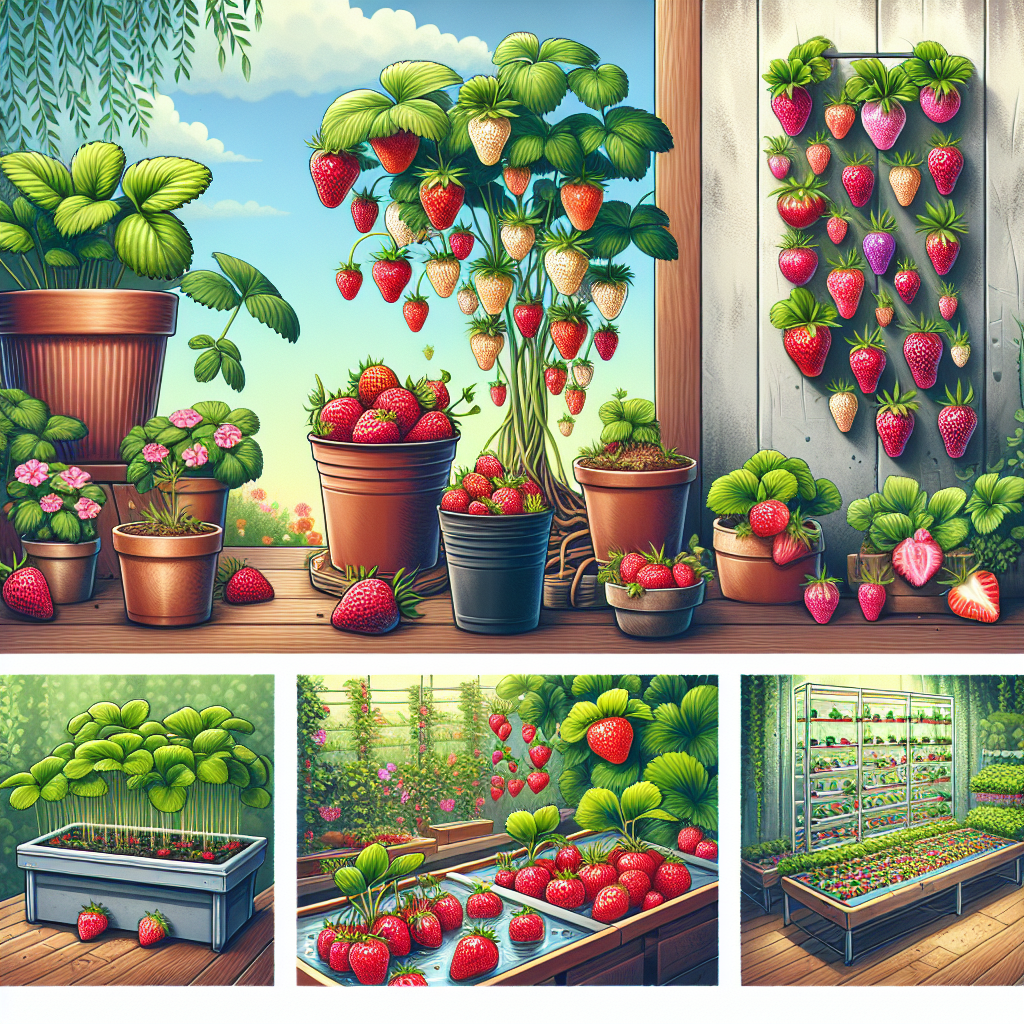 De Ultieme Gids voor Het Kweken van Heerlijke Aardbeien: Van Pot tot Hydrocultuur