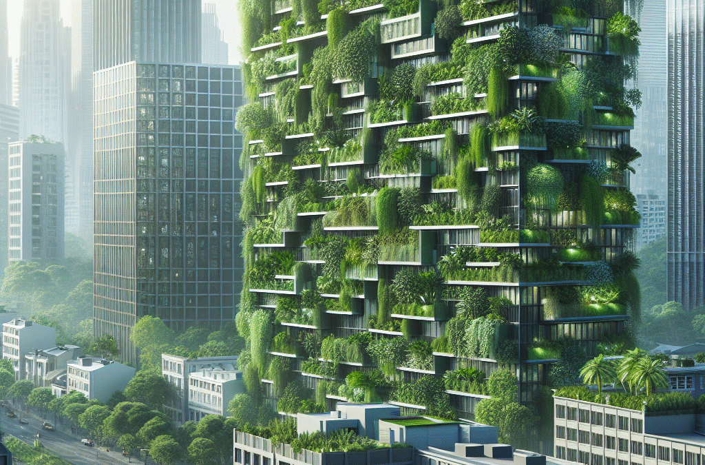 Groene Muren: Biodiversiteit Bloeit en Luchtkwaliteit Verbetert in Stedelijke Omgevingen