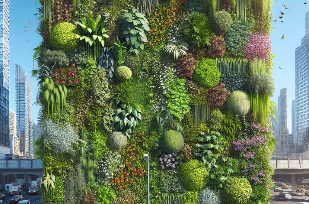 Groene Muren: De Sleutel tot Biodiversiteit en Schone Lucht in de Stad