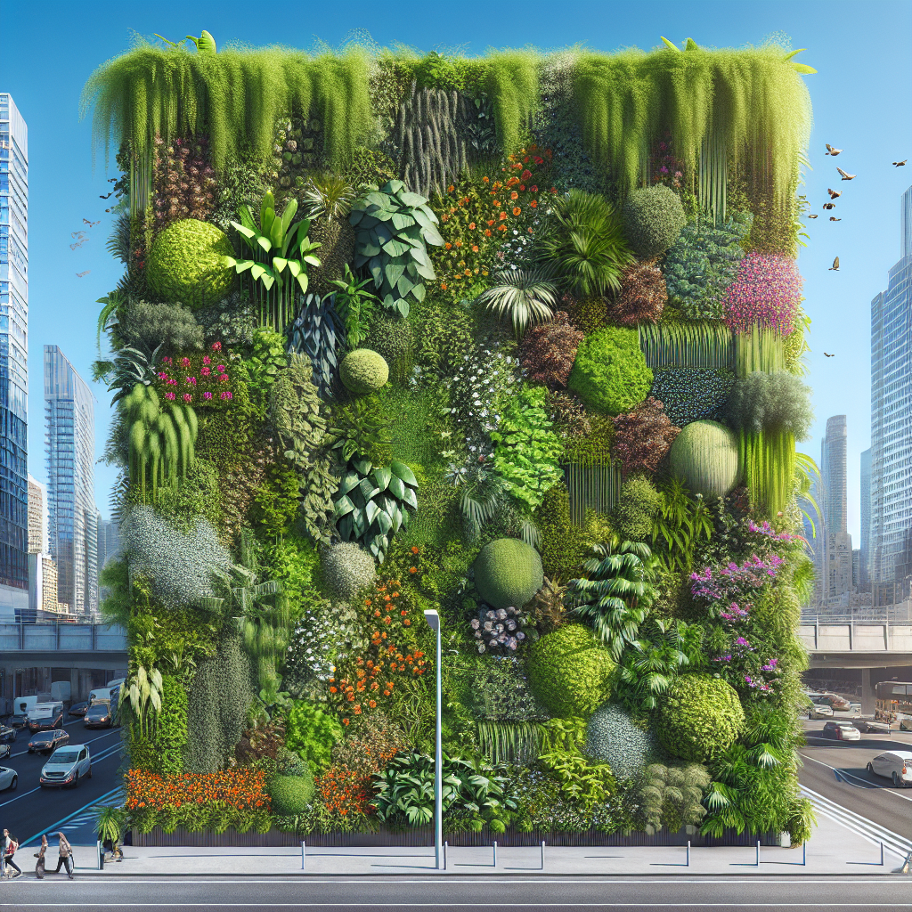 Groene Muren: De Sleutel tot Biodiversiteit en Schone Lucht in de Stad