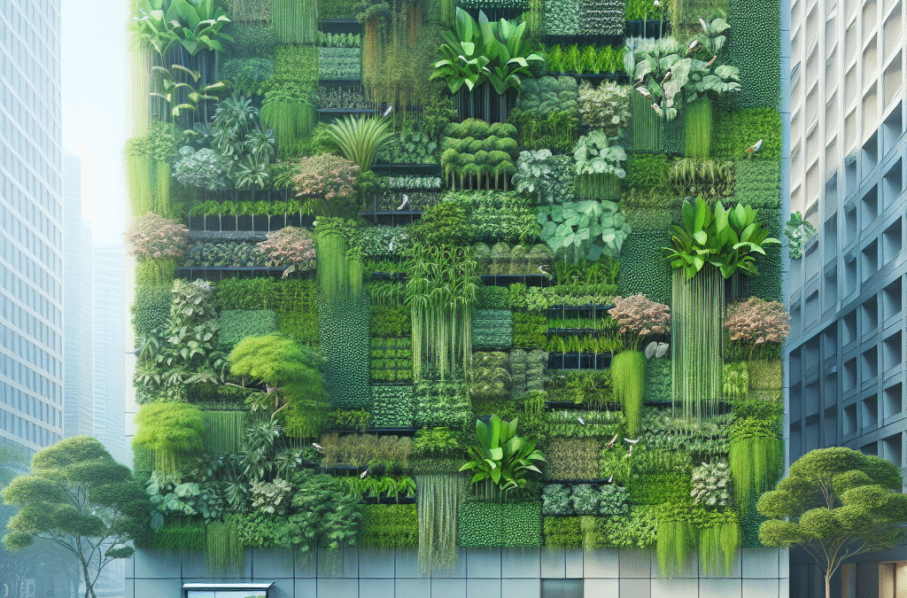 Groene Muren: Stedelijke Oases voor Biodiversiteit en Schone Lucht