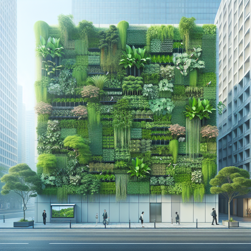 Groene Muren: Stedelijke Oases voor Biodiversiteit en Schone Lucht