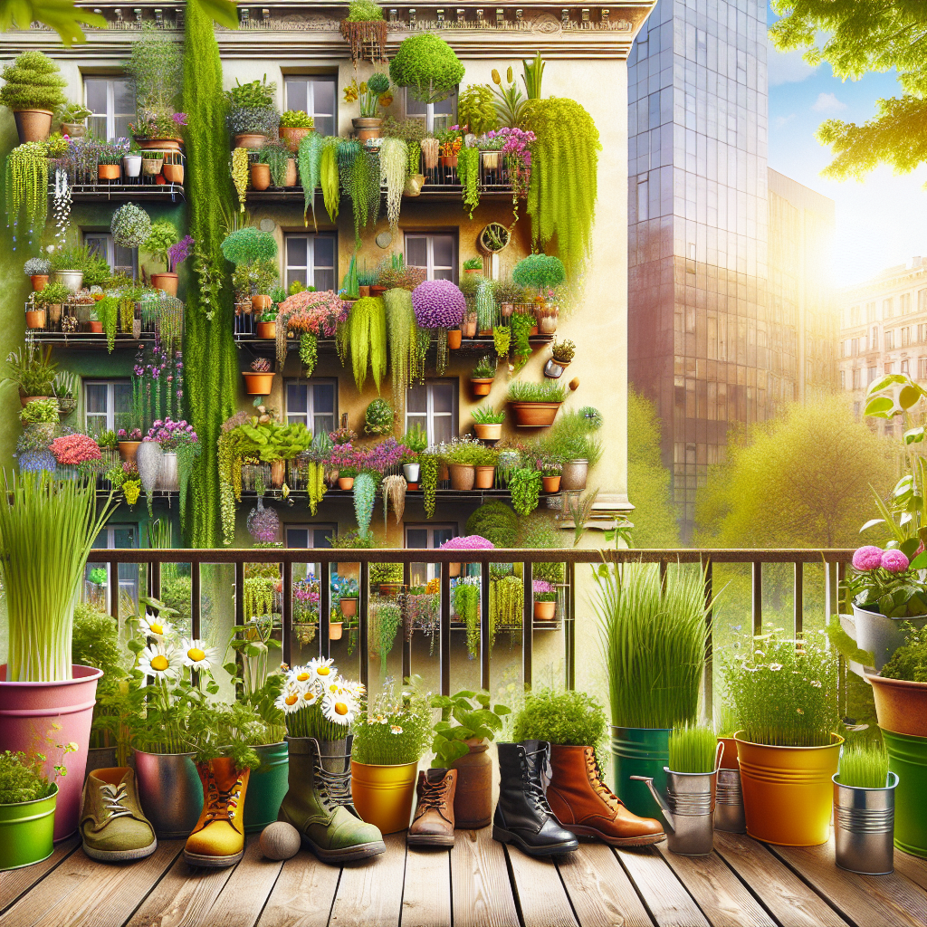 Groene Oases in de Stad: Creatieve Tuinideëen voor Jouw Balkon