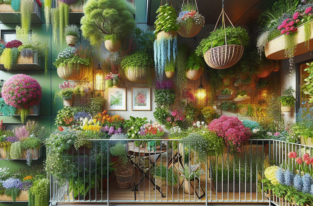 Groene Oases op Klein Formaat: Creatief Tuinieren voor Stadse Balkons