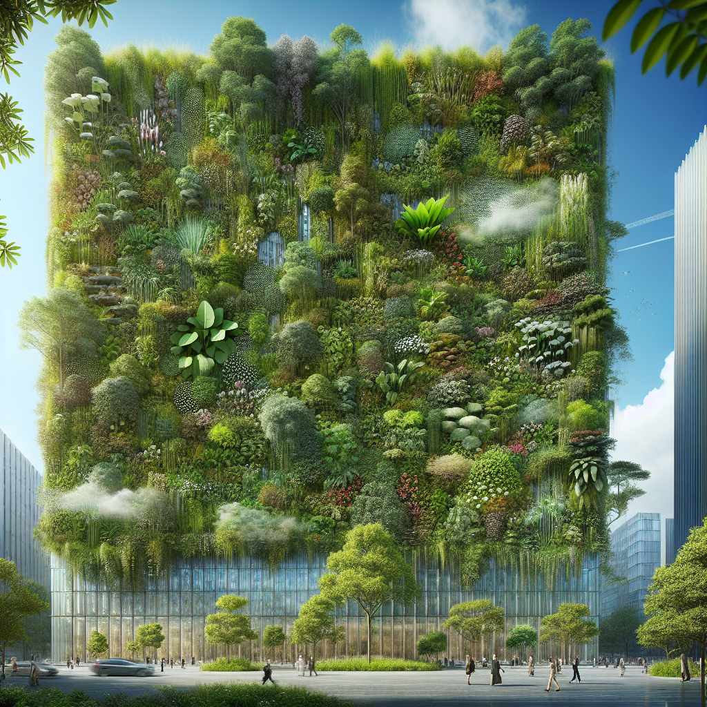 Groene Torens: Hoe Levende Muren Steden Verfrissen en Verrijken