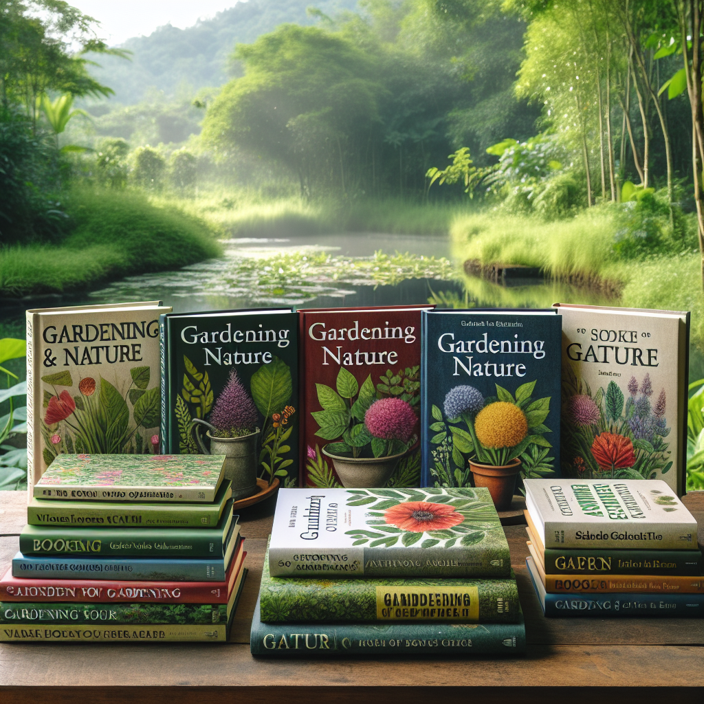 Laat je Leven Bloeien: Inspirerende Boeken over Tuinieren en Natuur