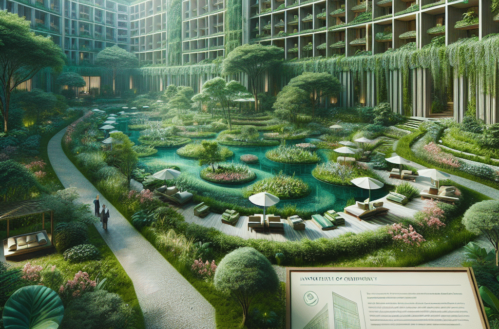 Luxueuze Groene Oase: De Natuurlijke Transformatie van een 5-Sterrenhotel