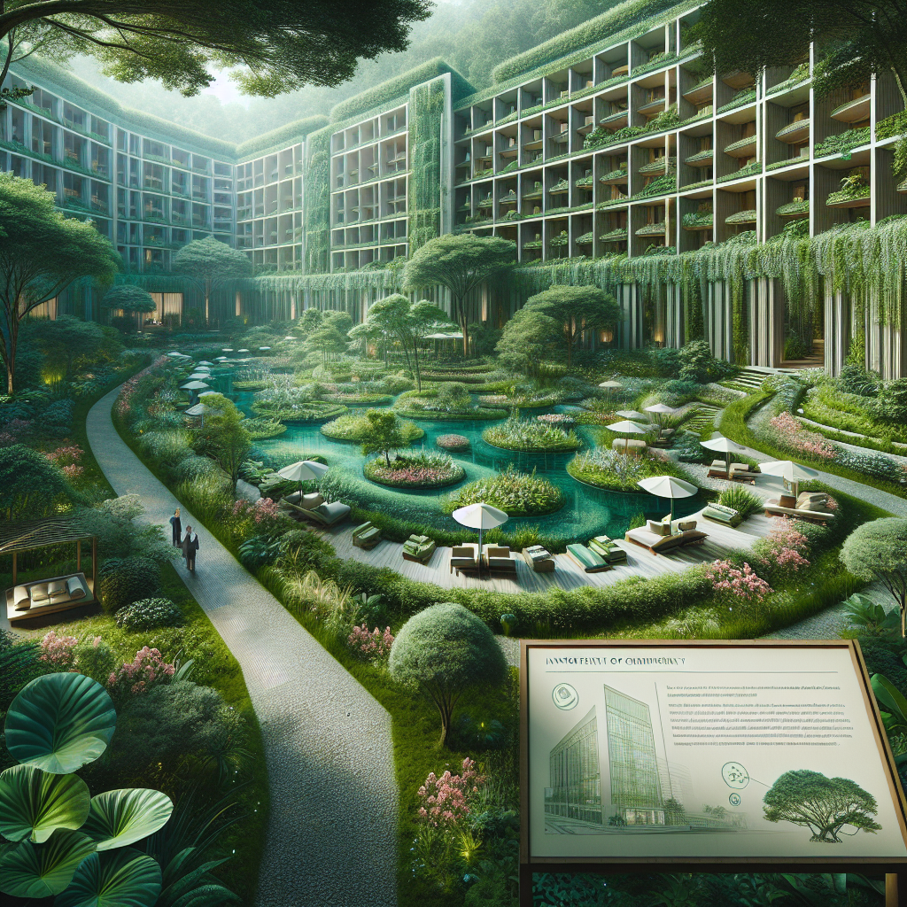 Luxueuze Groene Oase: De Natuurlijke Transformatie van een 5-Sterrenhotel