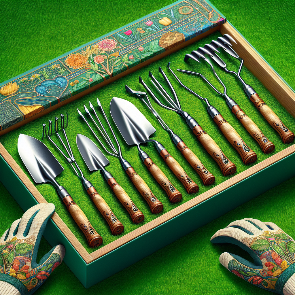 Stijlvolle Tuingereedschapsets: Het Ideale Geschenk voor Groene Vingers