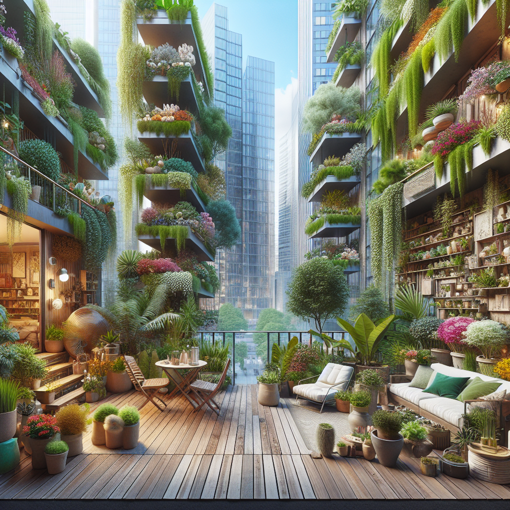Transformeer Je Balkon: Creatieve Ideeën voor Jouw Stedelijke Oase
