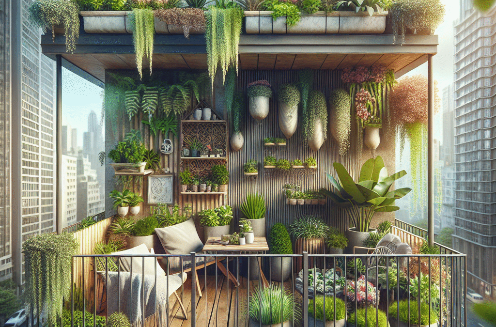 Transformeer Je Balkon: Creatieve Tuinideeën voor de Stadsbewoner