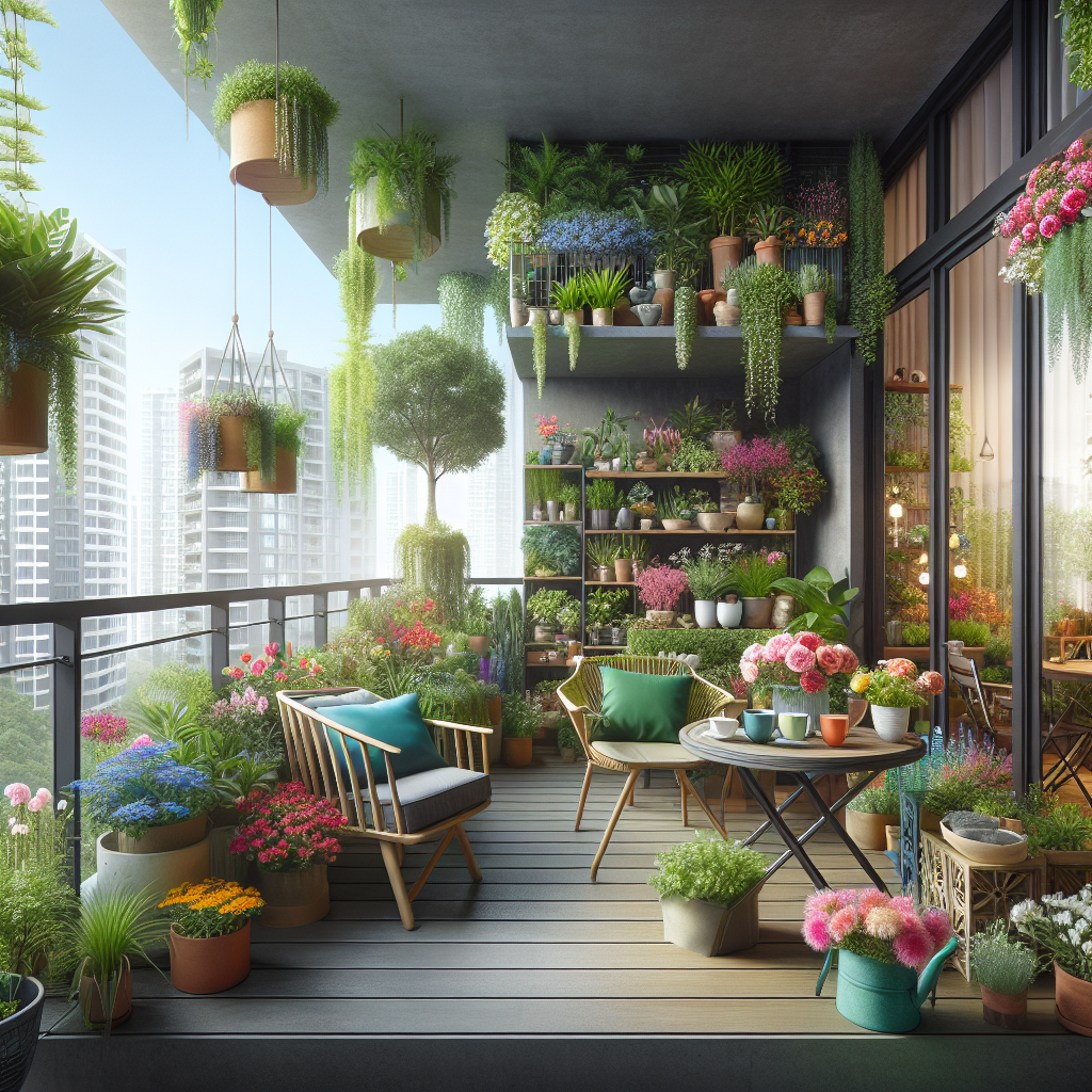 Transformeer Je Balkon: Van Stedelijke Ruimte tot Groene Oase