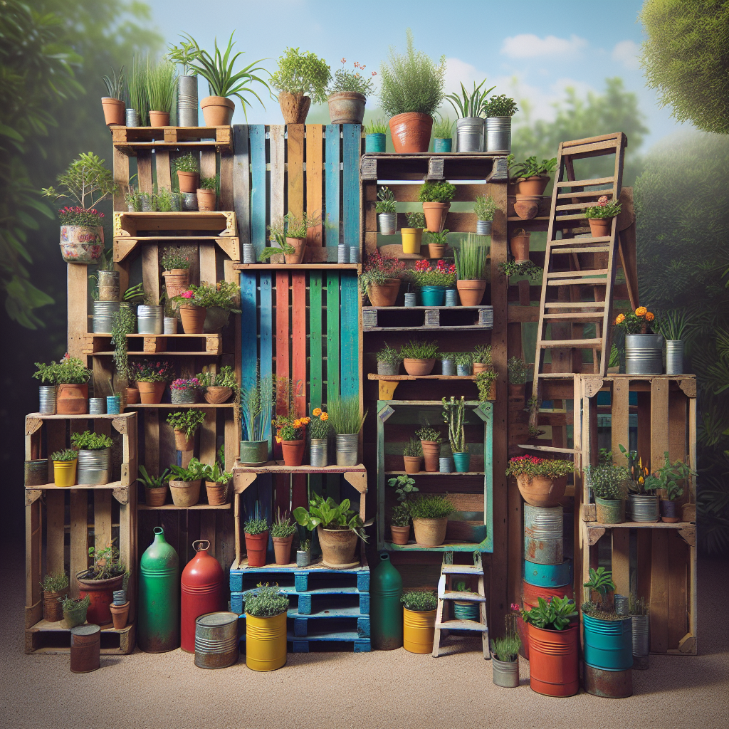 Transformeer Je Tuin: Creatieve Projecten met Hergebruikte Schatten