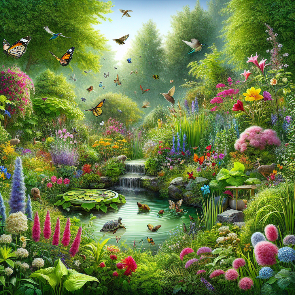 Transformeer je Tuin tot een Bloeiende Natuuroase: Ecologisch Tuinieren voor Iedereen