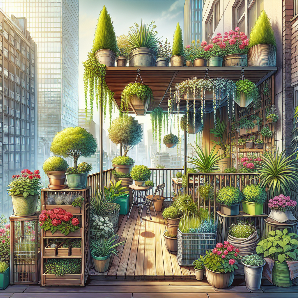 Transformeer Jouw Balkon in een Groene Oase: Inspiratie en Tips voor Stadsbewoners