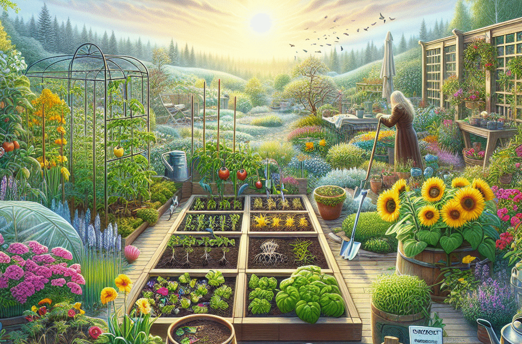 Tuinieren in Mei: Ontketen de Creativiteit en Productiviteit van je Tuin
