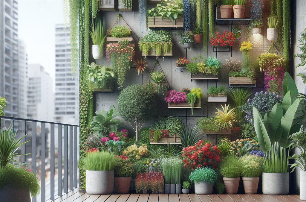 Van Balkon tot Bloemenoase: Creatieve Tuinideeën voor Kleine Ruimtes