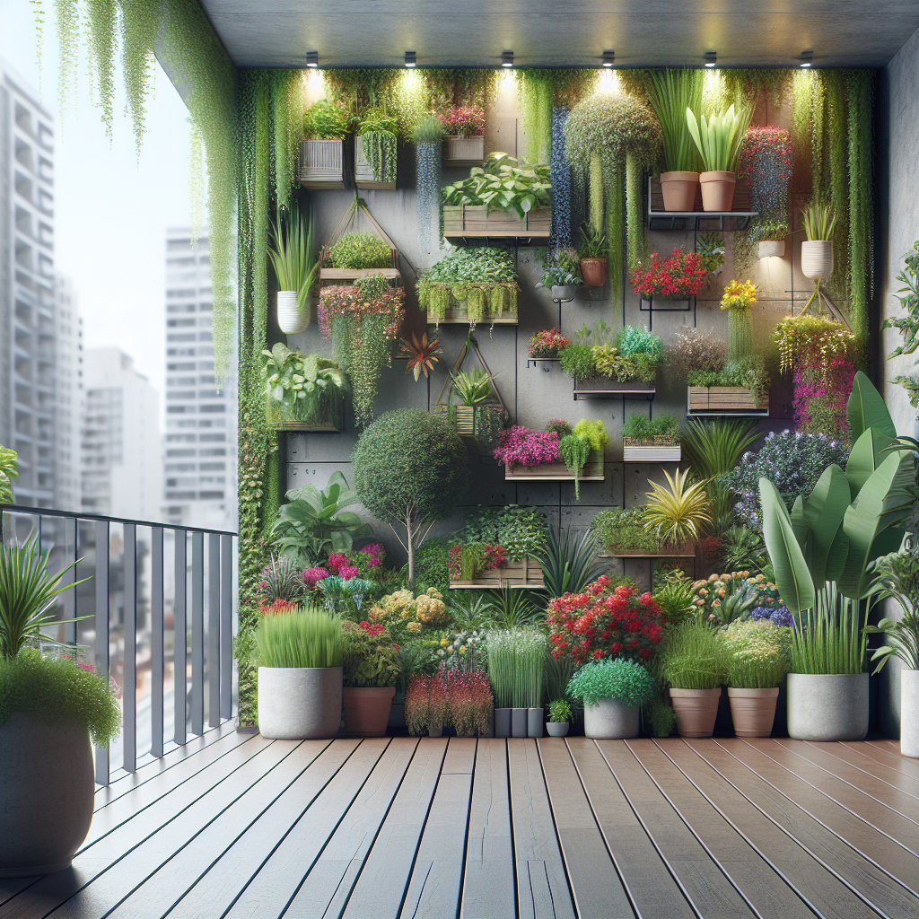 Van Balkon tot Bloemenoase: Creatieve Tuinideeën voor Kleine Ruimtes