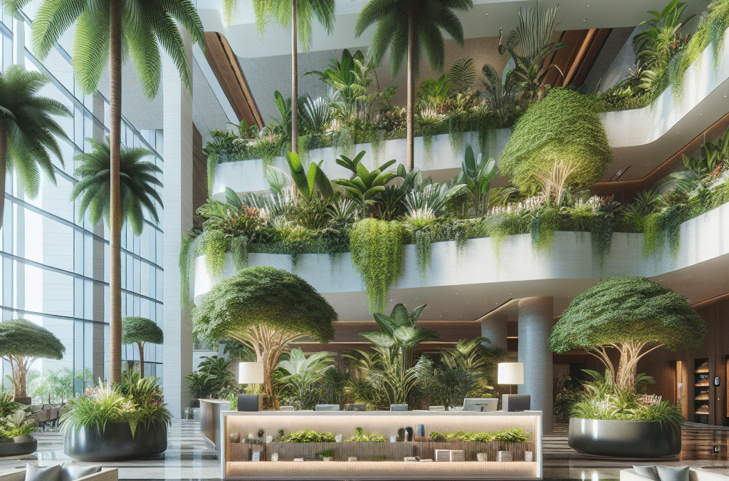 Verhoog de Luxe en Rust in Hotels met Groene Oases