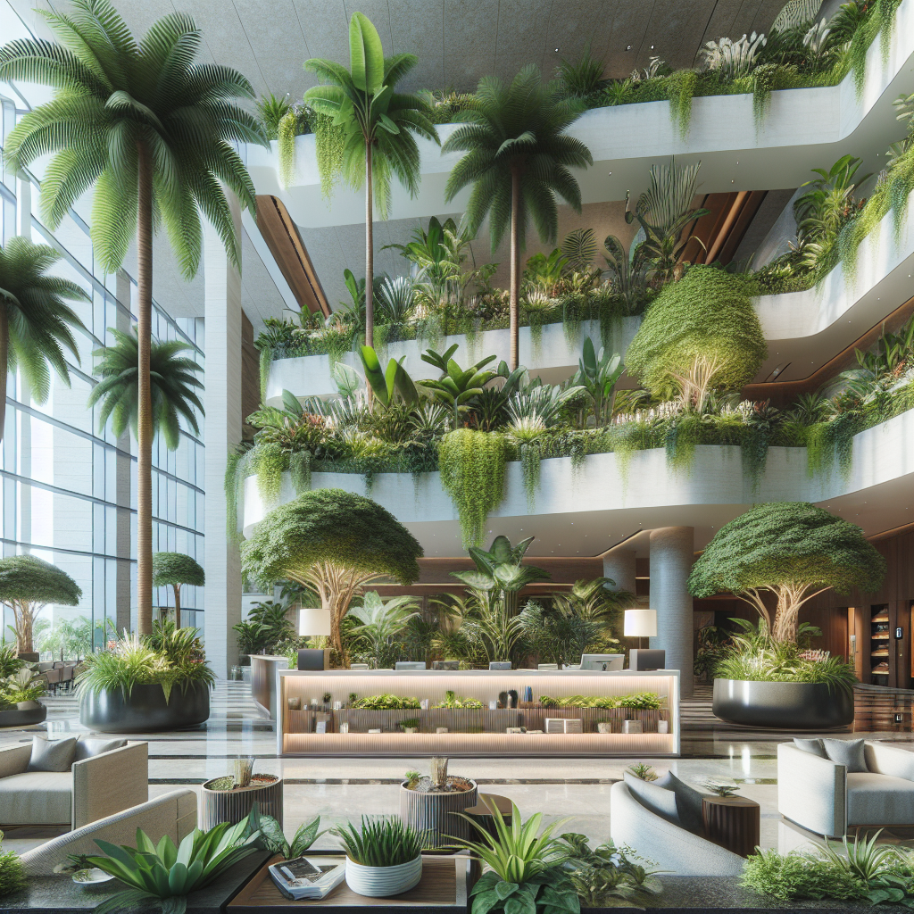 Verhoog de Luxe en Rust in Hotels met Groene Oases