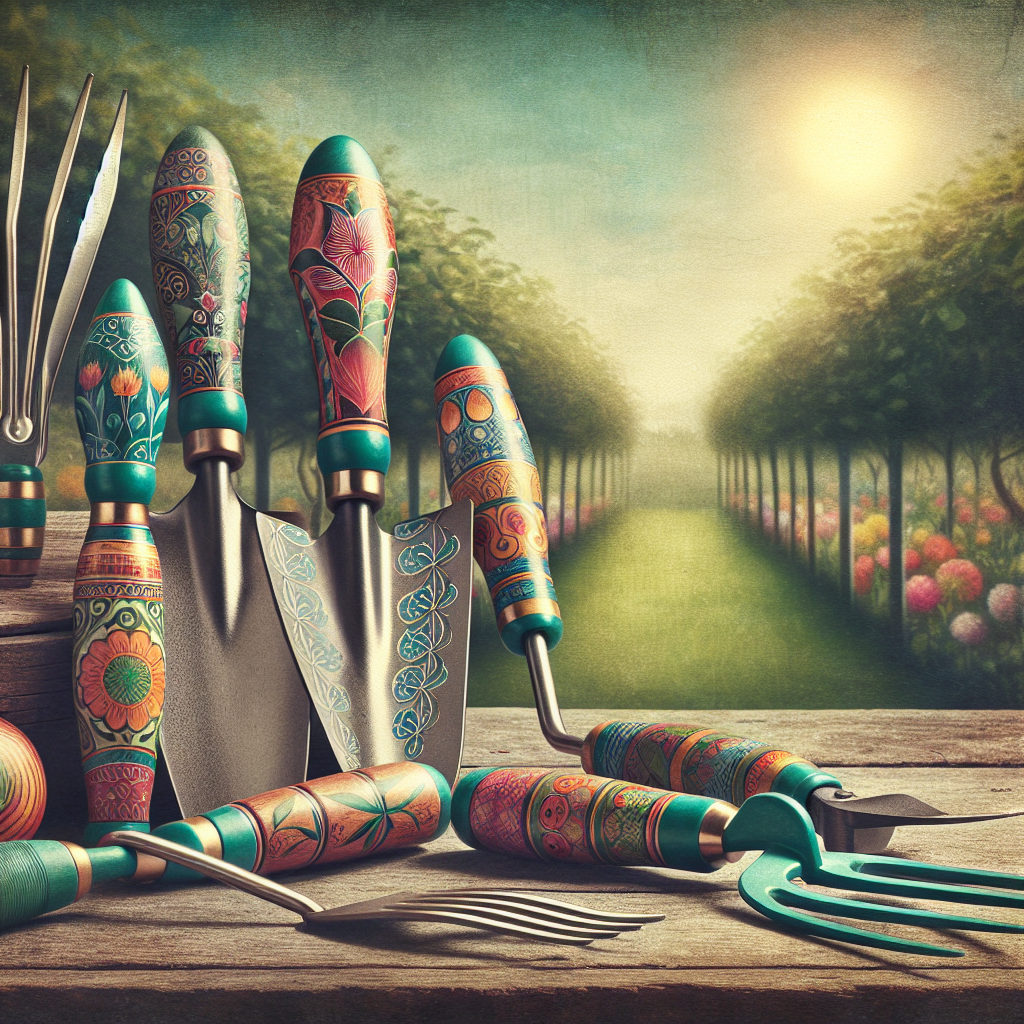 Verwen de Groene Vingers: Kleurrijke Tuingereedschapsets voor de Passievolle Tuinier