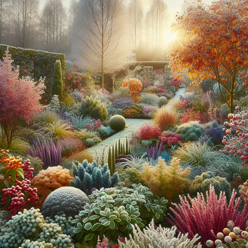 Winterwondertuin: Kleuren en Geuren die de Koude Verjagen