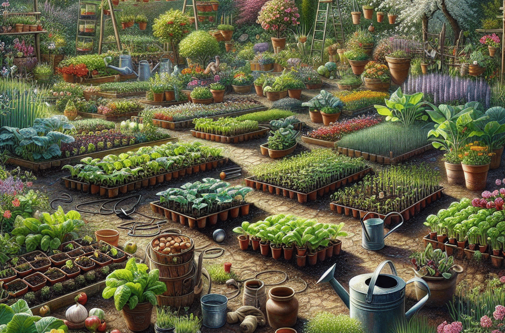 April in de Moestuin: Essentiële Tips voor een Bloeiende Oogst