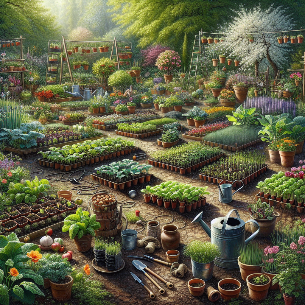 April in de Moestuin: Essentiële Tips voor een Bloeiende Oogst