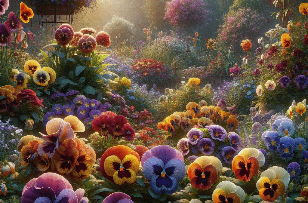 Betoverende Viooltjes: De Kleurrijke Schoonheid van je Tuin