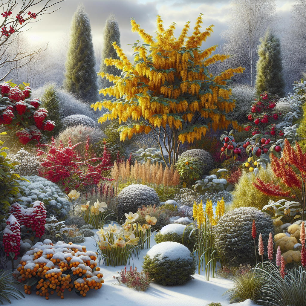 Betoverende Wintertuin: Kleur en Geur voor de Koude Maanden
