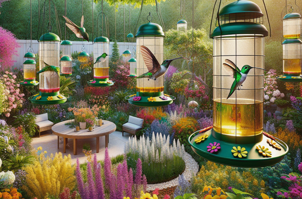 Creëer een Kolibrieparadijs: Tips voor een Betoverende Tuin vol Leven