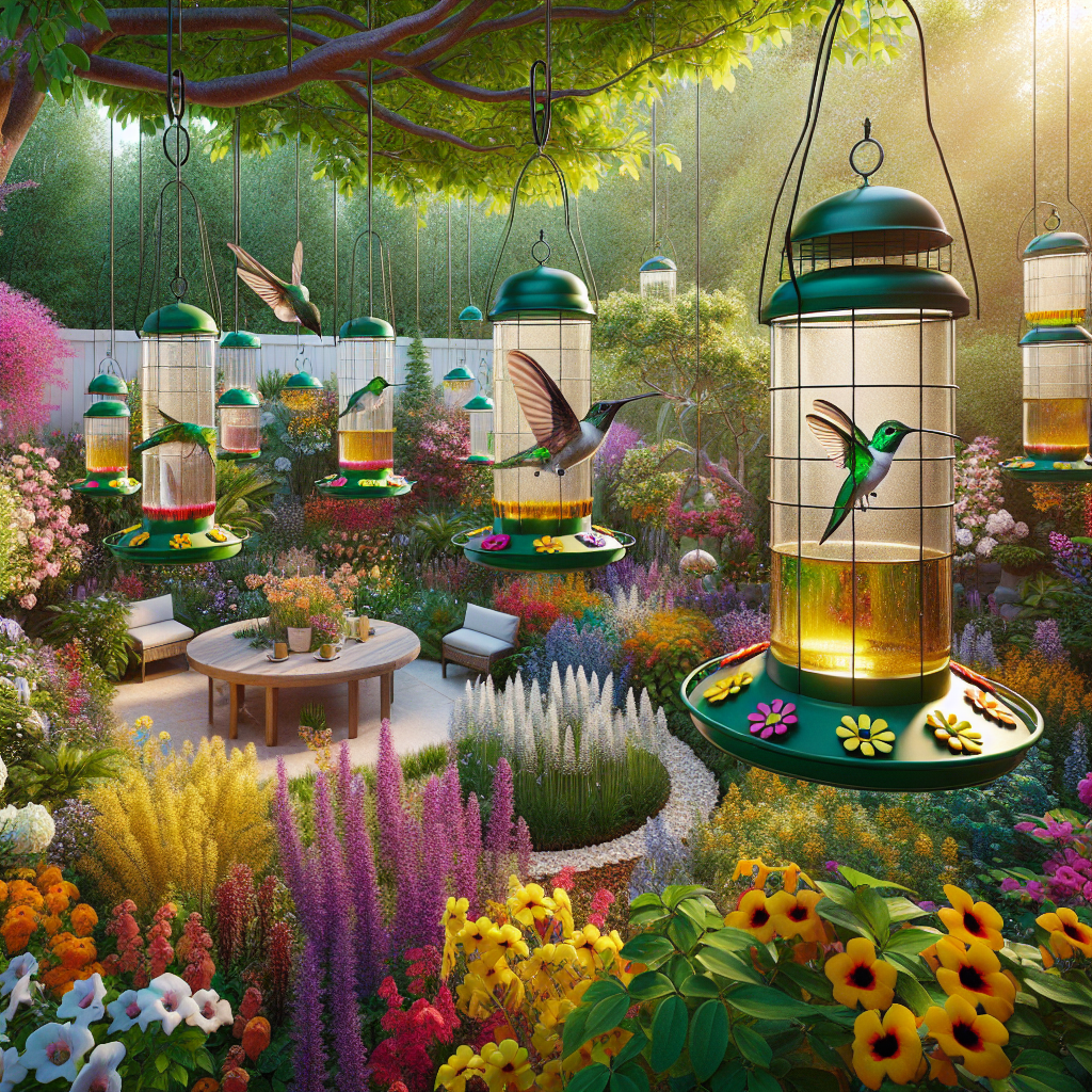 Creëer een Kolibrieparadijs: Tips voor een Betoverende Tuin vol Leven