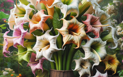 Engelentrompet Bloemen: Een Betoverende Gids voor de Brugmansia en Haar Behoud