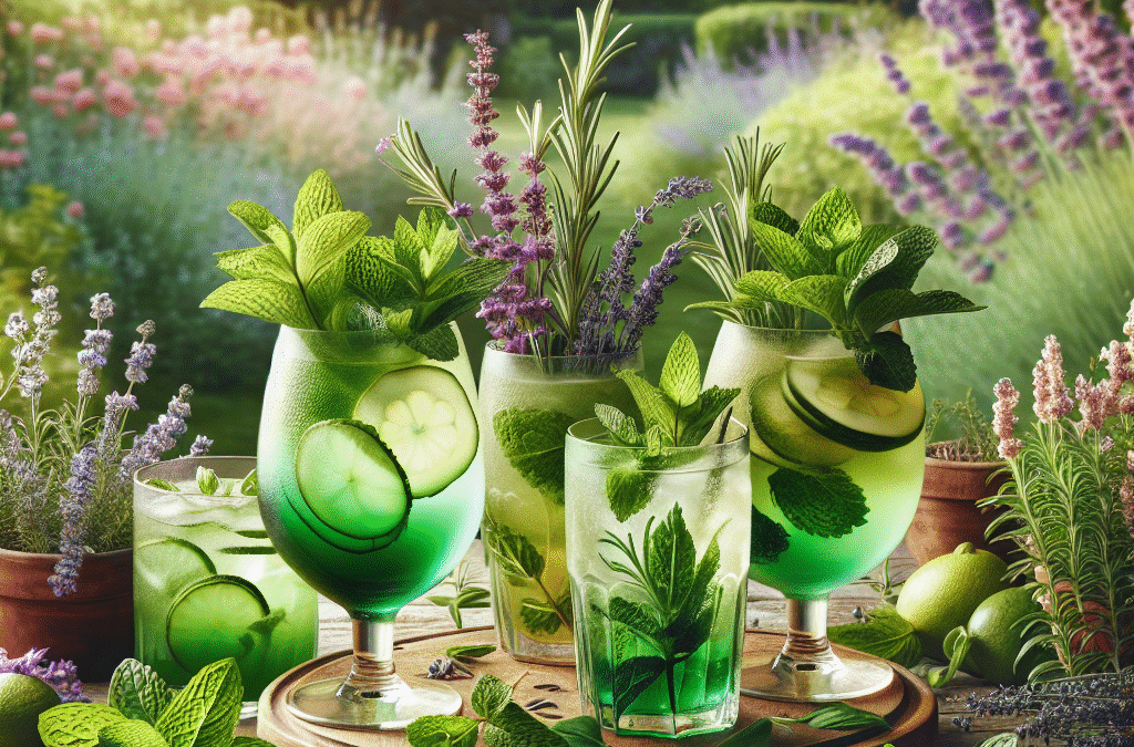 Gartending: Creëer Verfrissende Zomercocktails met Tuinkruiden
