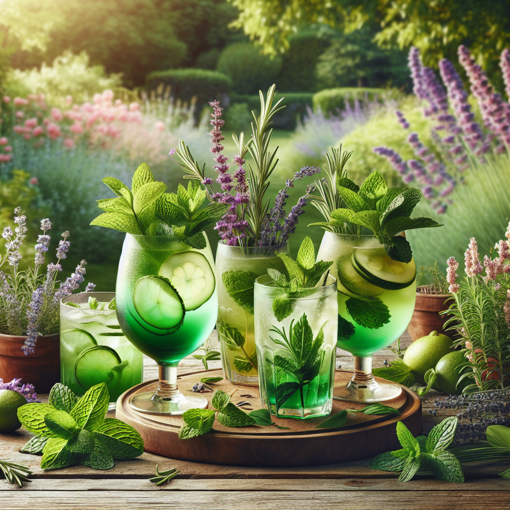 Gartending: Creëer Verfrissende Zomercocktails met Tuinkruiden