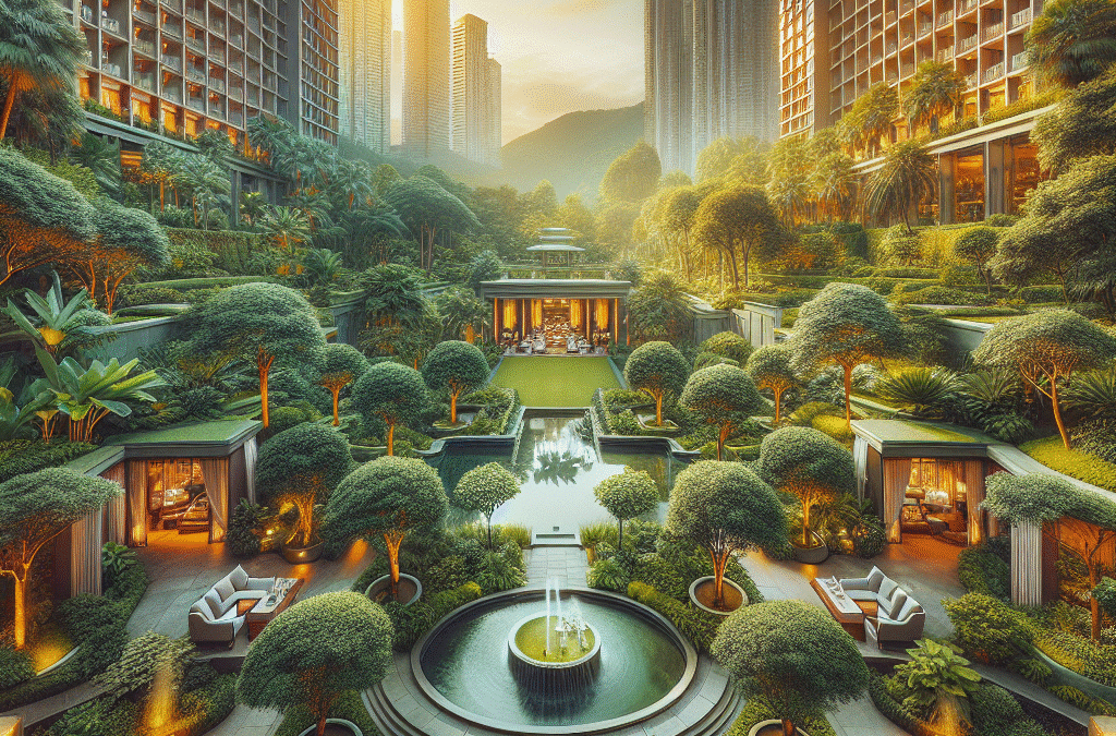 Groene Oases in Luxe Hotels: De Toekomst van Ontspanning en Duurzaamheid