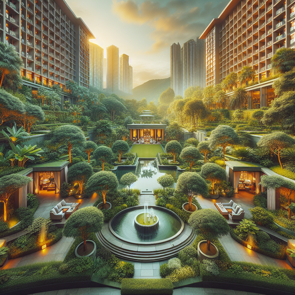 Groene Oases in Luxe Hotels: De Toekomst van Ontspanning en Duurzaamheid