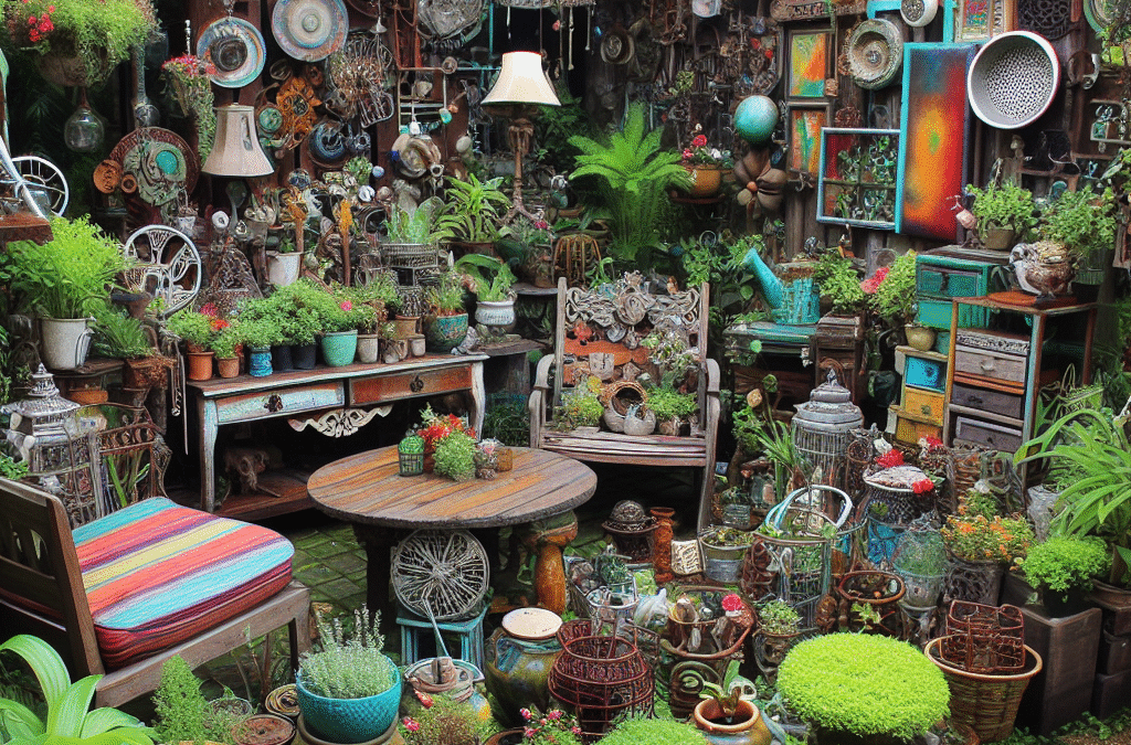 Groene Vondsten: Upcycling Ideeën voor een Unieke Tuin