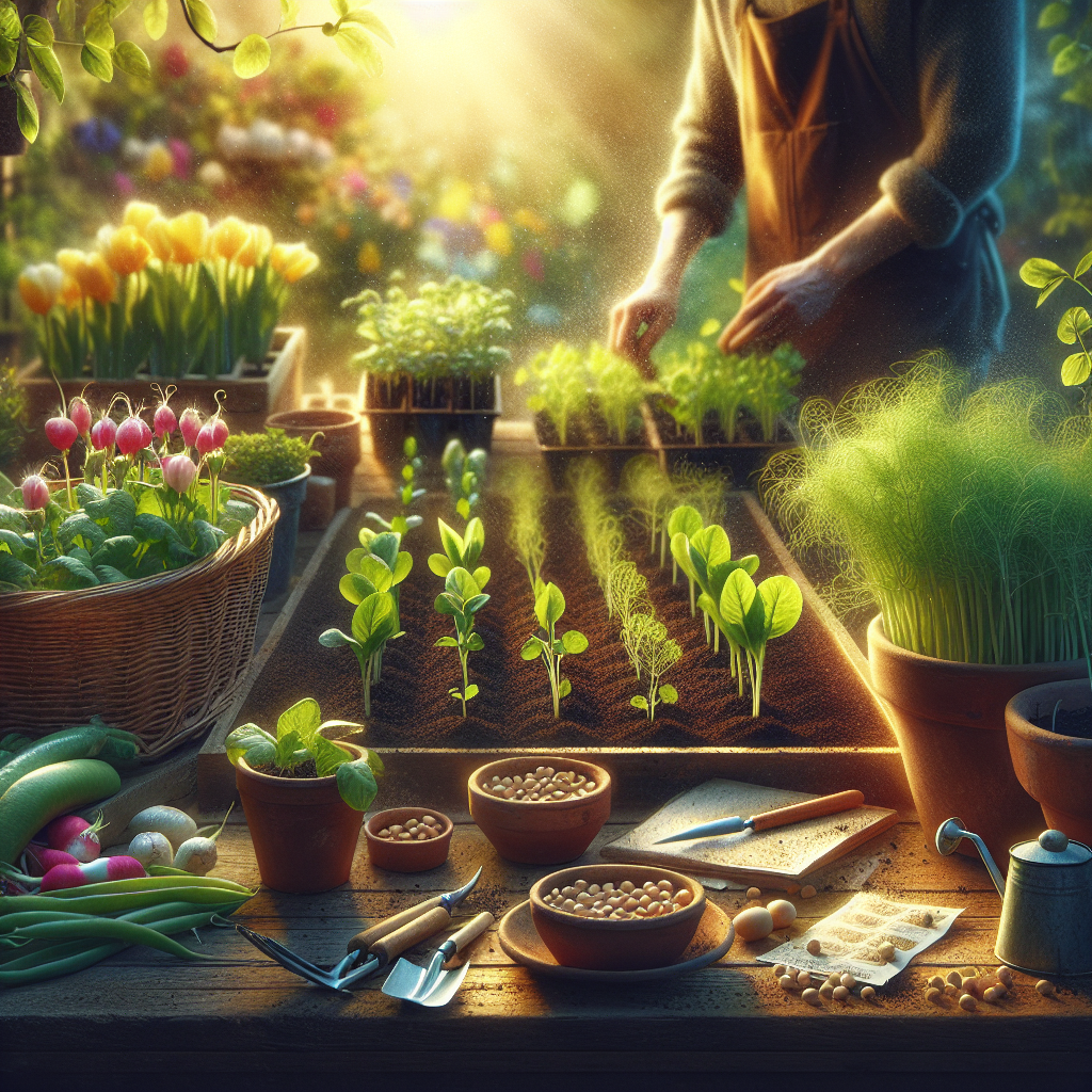 Maart Moestuinmagie: Start met Zaaien en Planten!