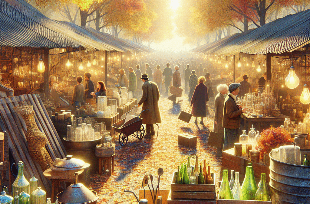 Schattenjacht op de Rommelmarkt: Ontdek Unieke Vondsten voor Jouw Tuinprojecten