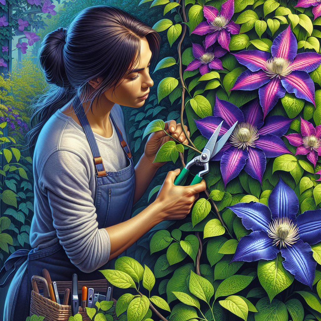 Snoeien van Clematis: De Complete Gids voor Beginners