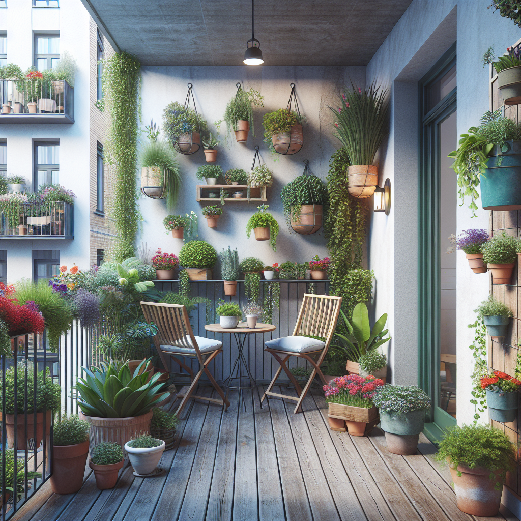 Transformeer Je Balkon: Van Compacte Ruimte tot Groene Oase